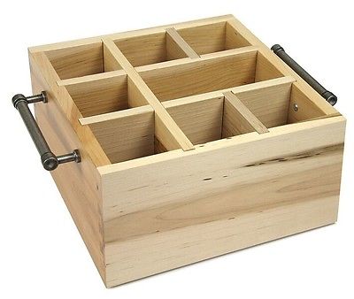 Martins Homewares 84520m Ambrosia Interchangable Cater Caddy, Maple - 14.25 X 11 X 6 In.