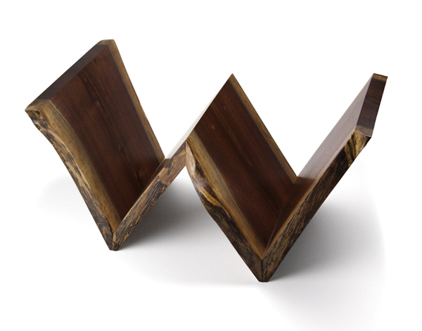 Martins Homewares 85000d Artisan Wood With Wine Rack, Black Walnut - 10.75 X 20.5 X 14 In.