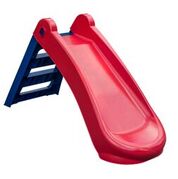 S718 Folding Slide, Red & Blue