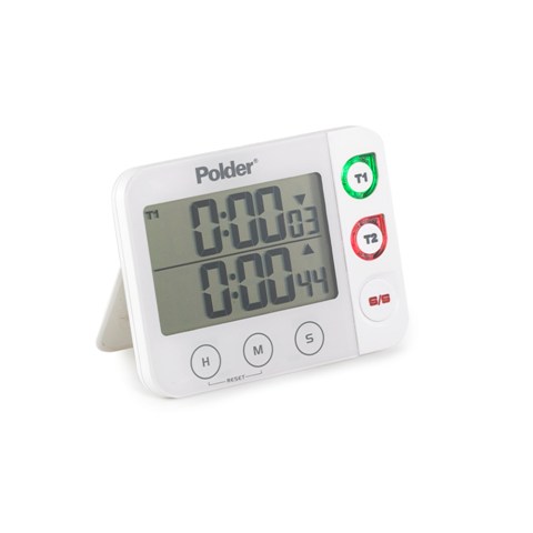 Polder Digital In-Oven Thermometer/Timer, Graphite Color with