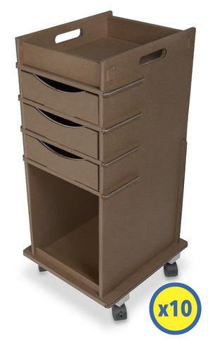 Drawers, Shelves, and Carts