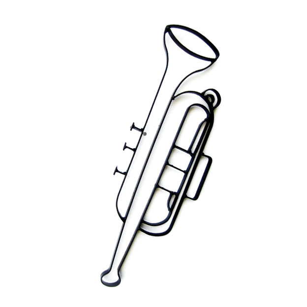 Tr-1122 Trumpet - 18 X 7 X 0.5 In.