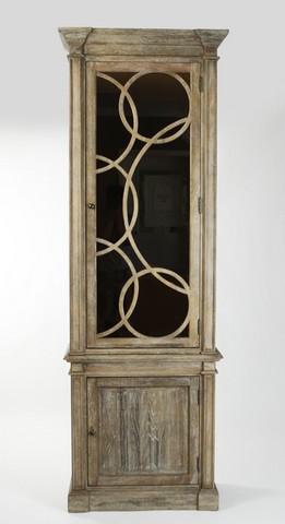 Corinne Cabinet With Clear Glass, 30 X 92 X 17 In.