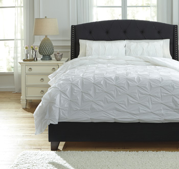 UPC 024052323047 product image for Ashley Q756013K Signature Design Accessory Rimy King Comforter Set White | upcitemdb.com