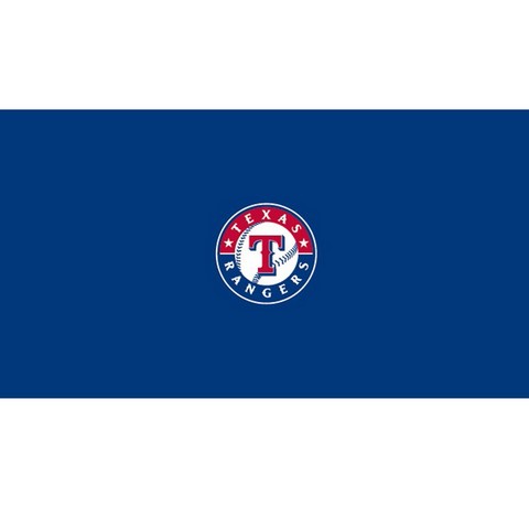 52-2020 Mlb Texas Rangers 8 Ft. Pool Table Cloth
