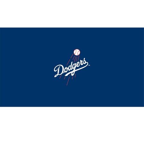 52-2026 Mlb Los Angeles Dodgers 8 Ft. Pool Table Cloth