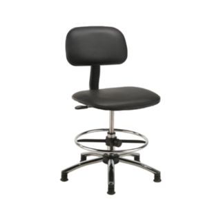 Sc17bk Swivel Chair Without Arms, Black