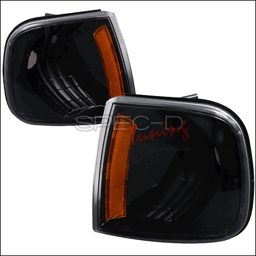 Corner Lights For 97 To 03 Ford F150, Black - 10 X 10 X 12 In.