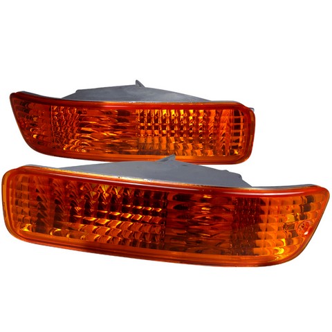 Bumper Lights For 92 To 93 Acura Integra, Amber - 6 X 10 X 18 In.