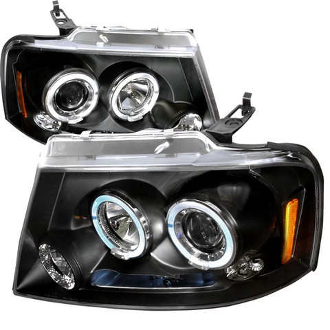 2lhp-f15004jm-tm Halo Led Projector Headlights For 04 To 08 Ford F150, Black - 12 X 23 X 28 In.