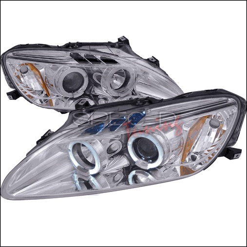 2lhp-s2k00-tm Chrome Housing Projector Headlights For 00 To 03 Honda S2000, 10 X 25 X 26 In.
