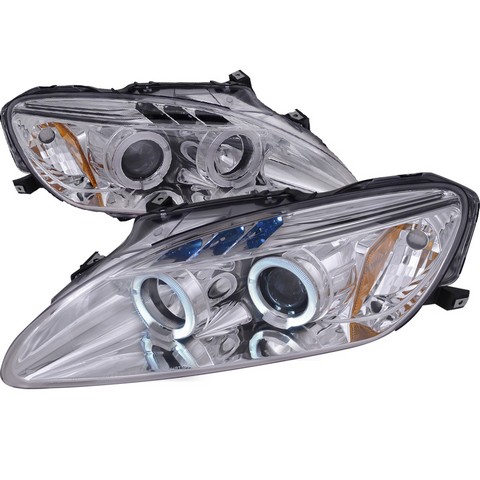2lhp-s2k04-tm Chrome Housing Projector Headlights For 04 To 09 Honda S2000, 10 X 25 X 26 In.