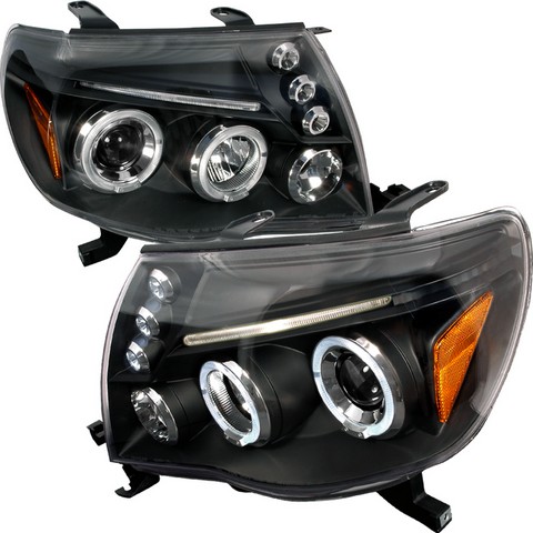 2lhp-tac06jm-tm Halo Led Projector Headlights For 05 To 10 Toyota Tacoma, Black - 17 X 18 X 22 In.