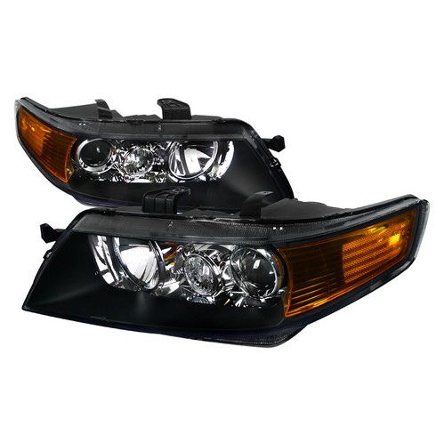 2lhp-tsx04jm-rs Projector Headlights For 04 To 05 Acura Tsx, Black - 20 X 11 X 27 In.