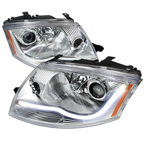 2lhp-tt99-rs Projector Headlights For 99 To 06 Audi Tt, Chrome - 7 X 24 X 24 In.