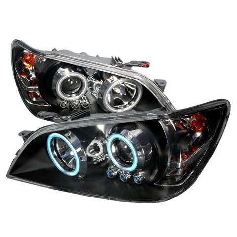 Ccfl Halo Projector Headlights For 01 To 05 Lexus Is300, Black - 26 X 24 X 13 In.
