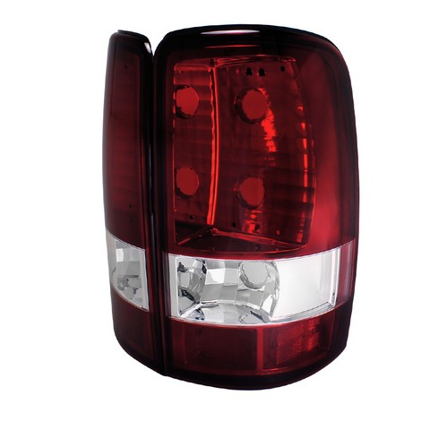 Red & Clear Tail Light For 00 To 06 Chevrolet-gmc Denali-tahoe, 10 X 22 X 27 In.