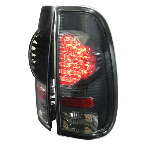 Led Tail Lights For 97 To 03 Ford F150, Smoke - 10 X 10 X 17 In.