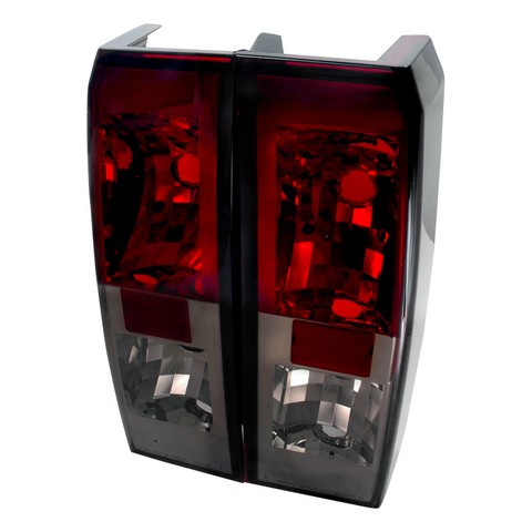 Altezza Tail Light For 05 To 10 Hummer H3, Red & Smoke - 15 X 20 X 30 In.