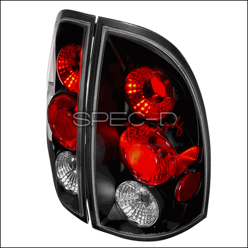 Altezza Tail Light For 05 To 10 Toyota Tacoma, Black - 10 X 19 X 25 In.