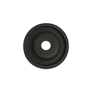 Bprc100u10b 1 In. Diameter Base Plate For Knobs, Oil Rubbed Bronze - Solid