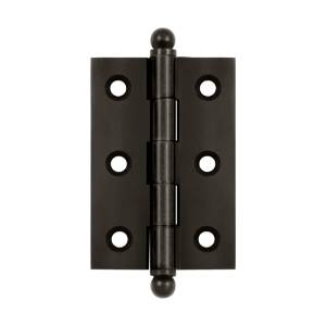 Ch2517u10b 2.5 X 1.68 In. Hinge With Ball Tips, Oil Rubbed Bronze - Solid