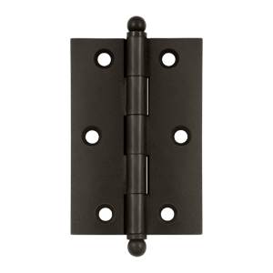 Ch3020u10b 3 X 2 In. Hinge With Ball Tips, Oil Rubbed Bronze - Solid