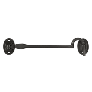 Chb6u10b 6 In. British Style Cabin Hooks, Oil Rubbed Bronze - Solid