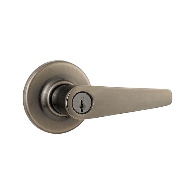 Kwikset Delta Entry Door Locks, 5 Pin - Antique Nickel