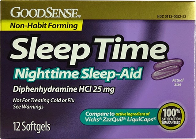 Good Sense Sleep Time Softgels, 12 Count - Case Of 24
