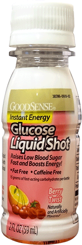 Good Sense 15 G Berry Twist Glucose Liquid Shot, 2 Oz - Case Of 36