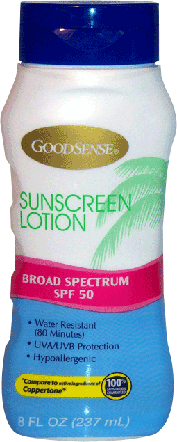Good Sense Spf 50 Sunscreen Lotion, 8 Oz - Case Of 12