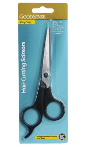 Good Sense Easy Grip Hair Cutting Scissors, Case Of 36