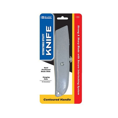 Bazic Multipurpose Utility Knife Pack Of 24