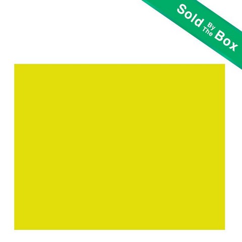 Bazic 5018 22" X 28" Yellow Poster Board Case Of 25