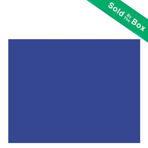 Bazic 5019 22" X 28" Dark Blue Poster Board Case Of 25