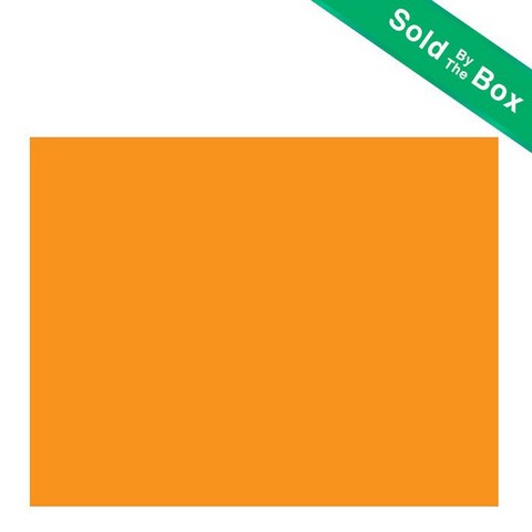 Bazic 5020 22" X 28" Orange Poster Board Case Of 25