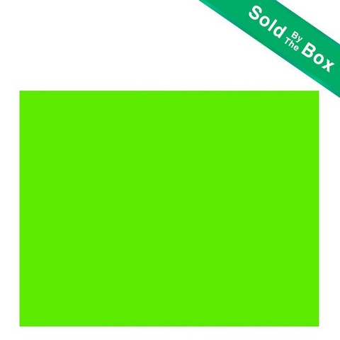 Bazic 5029 22" X 28" Fluorescent Green Poster Board Case Of 25