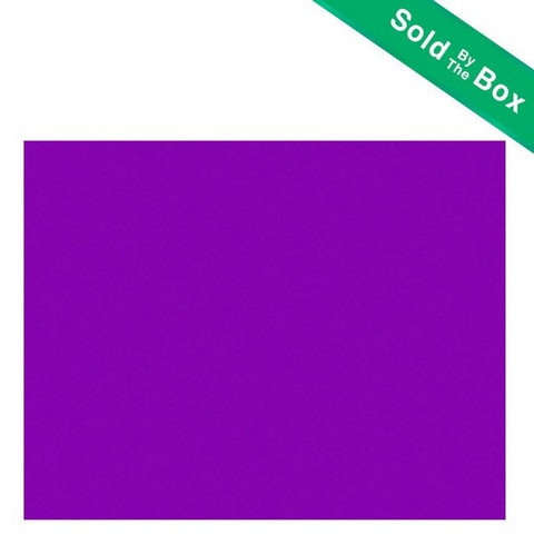 Bazic 5055 22" X 28" Fluorescent Purple Poster Board Case Of 25