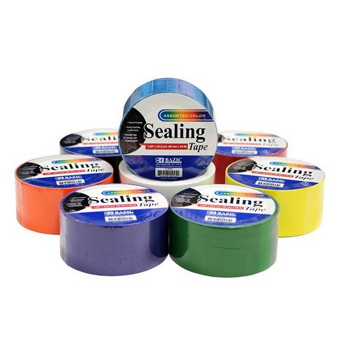 Bazic 945 1.88" X 54.6 Yards Color Packing Tape Case Of 48