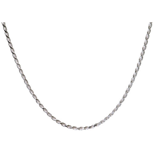 18r-s 18 In. Sterling Silver Rope Chain