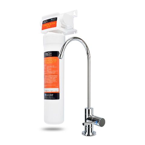 Uc100 H2o Plus Coral Single-stage Under Counter Water Filter System With Over 99 Percent Lead Reduction