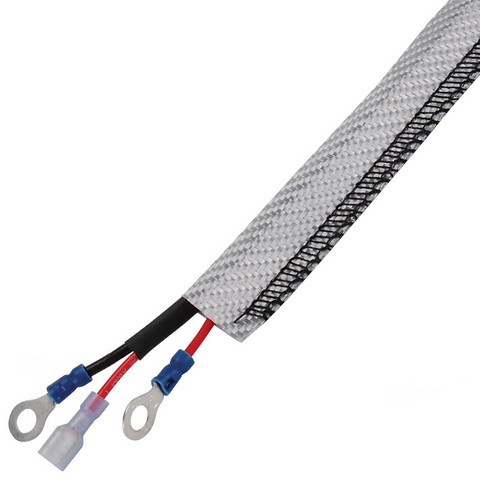 010230 Ultra Sheath Molten Aluminum Reflective Line Sleeving, 0.5 In. X 3 Ft.