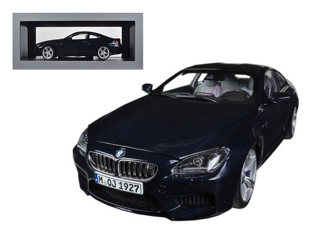 97052 Bmw M6 F13m Coupe Imperial Blue 1-18 Diecast Car Model