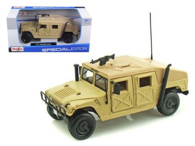 Maisto 31974snd Humvee Military Sand 1-27 Diecast Model Car