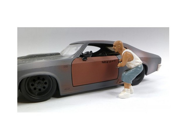 Auto Thief Figure For 1-24 Diecast Car Models