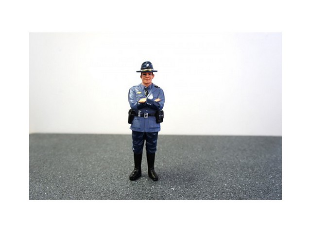 16108 State Trooper Tim Figure For 1-18 Diecast Model Cars