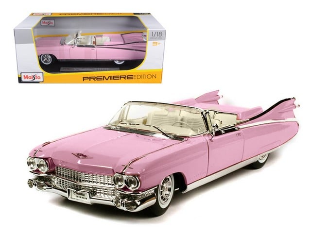 Maisto 36813pi 1959 Cadillac Eldorado Biarritz Pink 1-18 Diecast Model Car