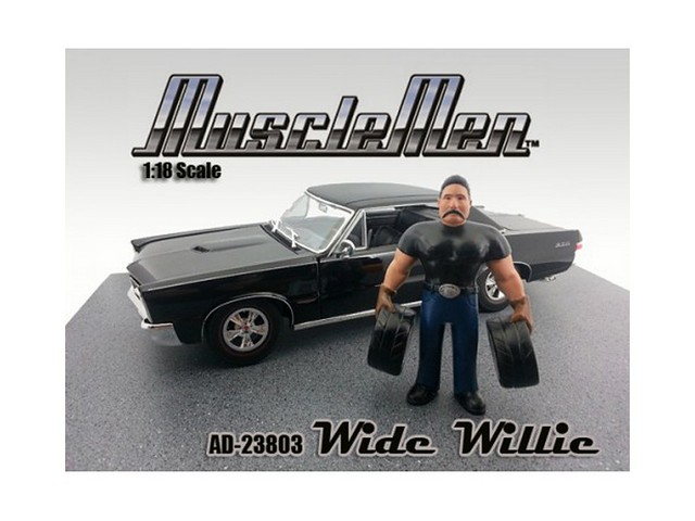 23803 Musclemen Wide Willie Figure For 1-18 Diecast Car Models