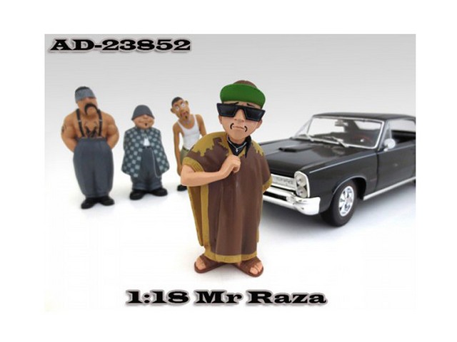 23852 Mr. Raza Homies Figurine For 1-18 Scale Diecast Model Cars